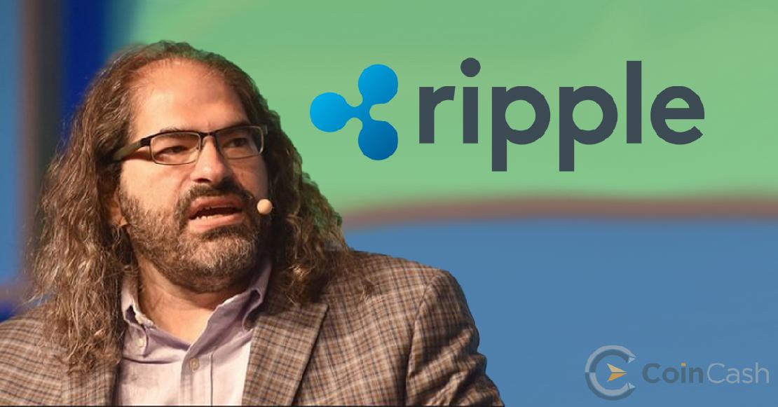 David Scwarz és a ripple logója.
